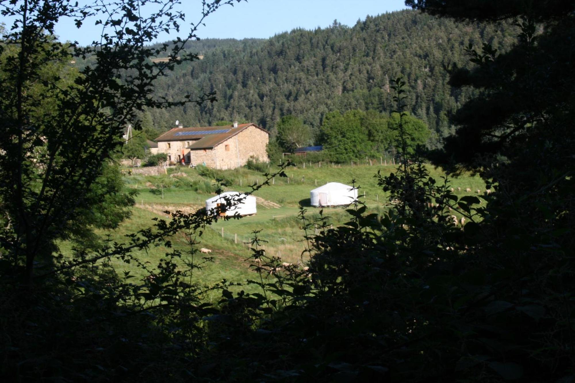 Yourtes En Terrasse Bonneval  Εξωτερικό φωτογραφία